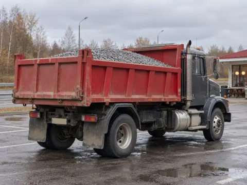 Самосвал 10 т, самосвал