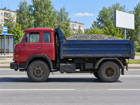 Самосвал 10 т, самосвал