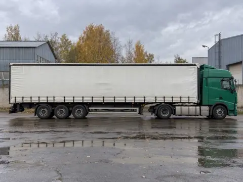 Шторная еврофура 20 т, шторный