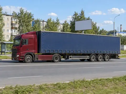 Шторная еврофура 20 т, шторный