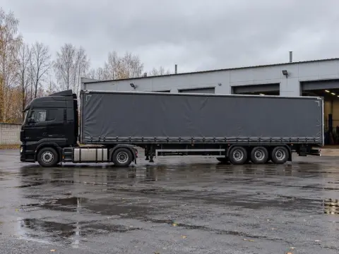 Шторная еврофура 20 т, шторный