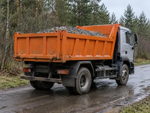 Самосвал 10 т, самосвал