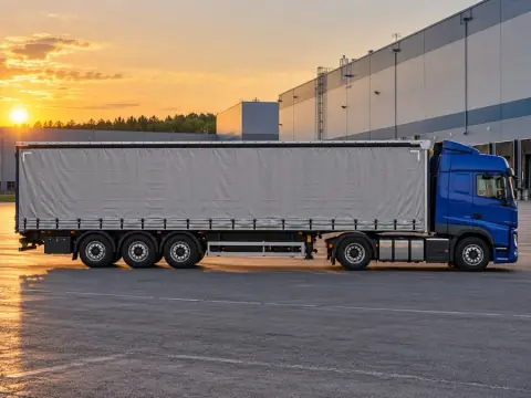 Шторная еврофура 20 т, шторный