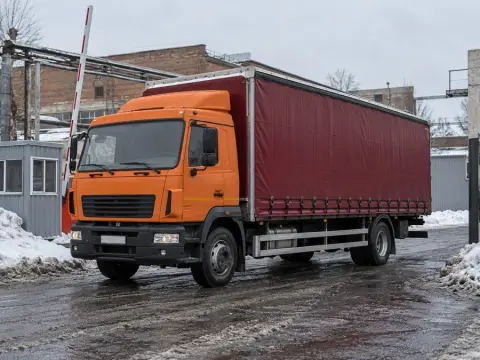 Шторная фура 10 т, шторный