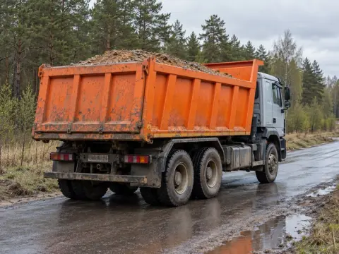 Самосвал 20 т, самосвал