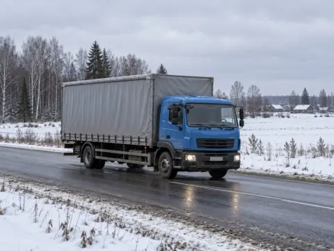 Шторная фура 10 т, шторный