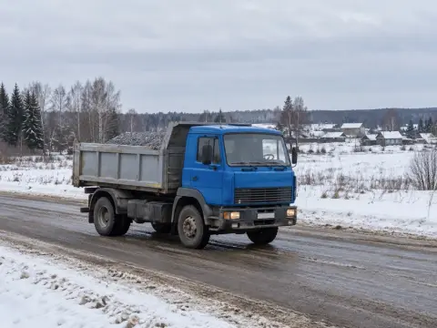 Самосвал 10 т, самосвал