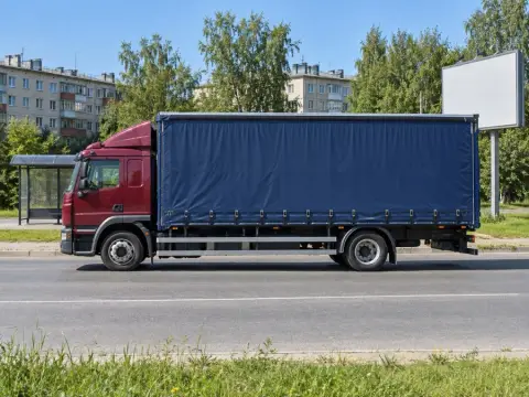 Шторная фура 10 т, шторный
