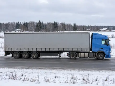 Шторная еврофура 20 т, шторный