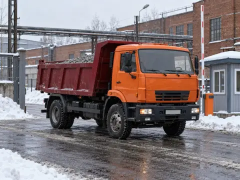 Самосвал 10 т, самосвал