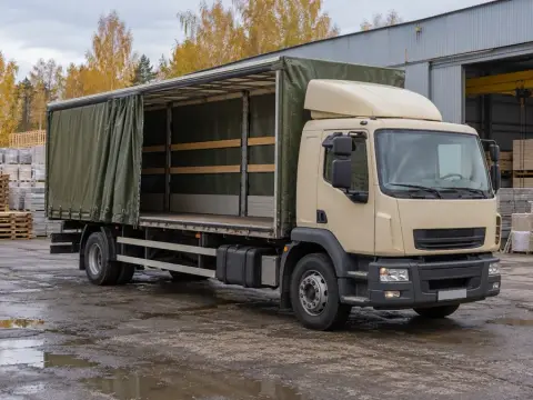 Шторная фура 10 т, шторный