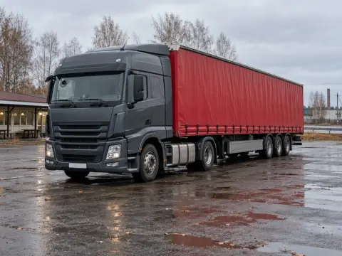 Шторная еврофура 20 т, шторный