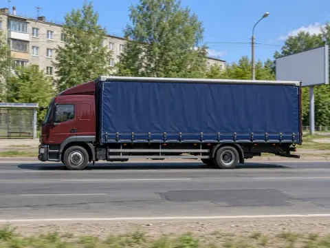 Шторная фура 10 т, шторный