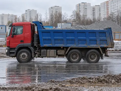 Самосвал 20 т, самосвал