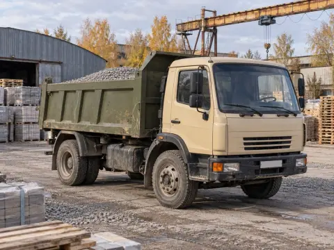Самосвал 10 т, самосвал