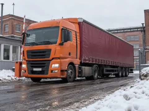 Шторная еврофура 20 т, шторный
