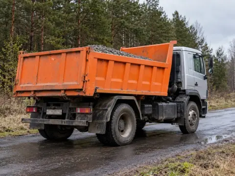 Самосвал 10 т, самосвал