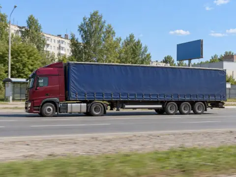 Шторная еврофура 20 т, шторный