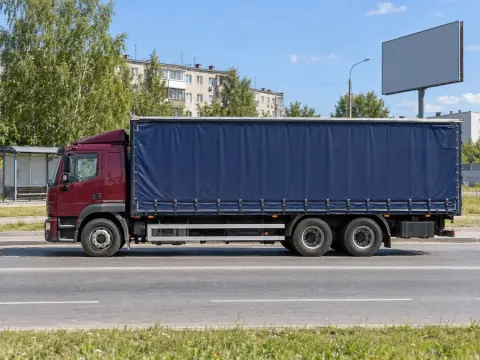 Шторная фура 10 т, шторный