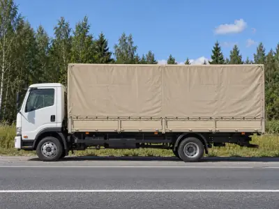 Тент 5 т Тольятти — Воронеж, фото 3 — сбоку