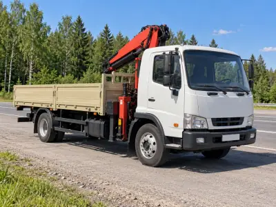 Манипулятор 5 т Сочи — Воронеж, фото 2 — с другой стороны