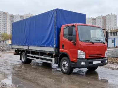 Тент 5 т Сочи — Воронеж, фото 2 — с другой стороны