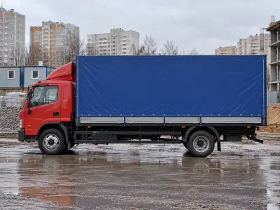Тент 5 т Сочи — Воронеж, фото 3 — сбоку