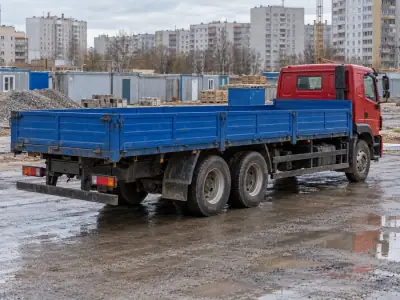 Бортовой 7 т Краснодар — Челябинск, фото 4 — сзади
