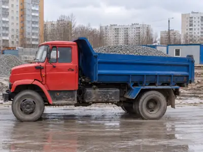 Самосвал 10 т Сочи — Уфа, фото 1 — спереди