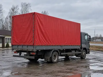 Тент 5 т Уфа — Омск, фото 1 — спереди