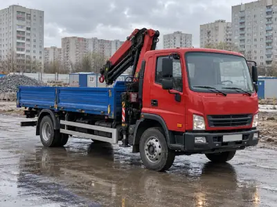 Манипулятор 5 т Сочи — Москва, фото 2 — с другой стороны