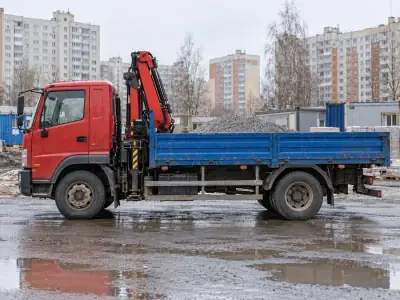 Манипулятор 5 т Сочи — Москва, фото 3 — сбоку