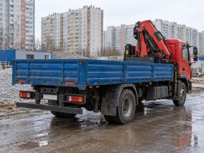 Манипулятор 5 т Сочи — Москва, фото 4 — сзади