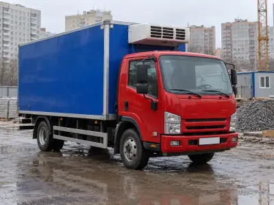 Рефрижератор 5 т Челябинск — Сочи, фото 2 — с другой стороны