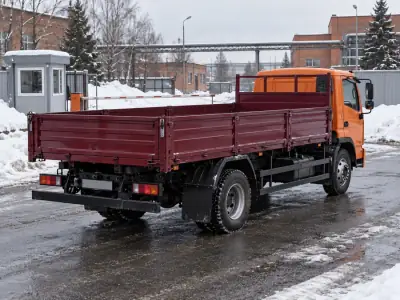 Бортовой 5 т Воронеж — Санкт-Петербург, фото 4 — сзади