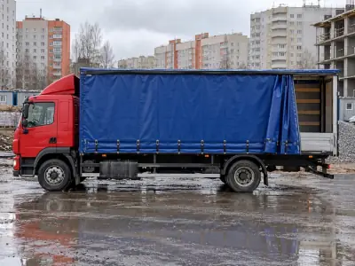 Шторная фура 10 т Уфа — Тюмень, фото 3 — сбоку