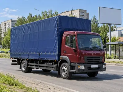 Тент 5 т Краснодар — Новосибирск, фото 2 — с другой стороны
