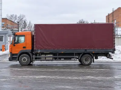 Тентованная фура 10 т Екатеринбург — Новосибирск, фото 3 — сбоку