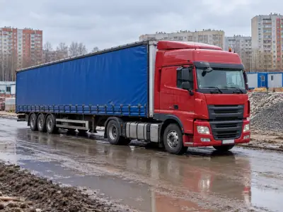 Шторная еврофура 20 т Екатеринбург — Владивосток, фото 2 — с другой стороны