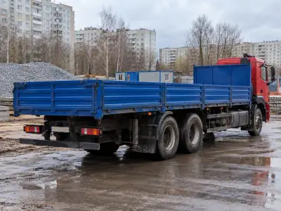 Бортовая фура 10 т Уфа — Воронеж, фото 4 — сзади