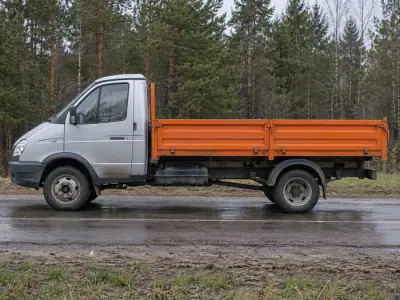 Бортовая газель 3 т Москва — Воронеж, фото 3 — сбоку