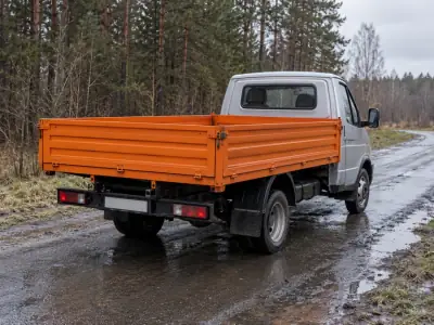 Бортовая газель 3 т Москва — Воронеж, фото 4 — сзади