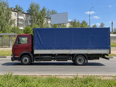 Тентованная фура 10 т Пермь — Тюмень, фото 1 — спереди