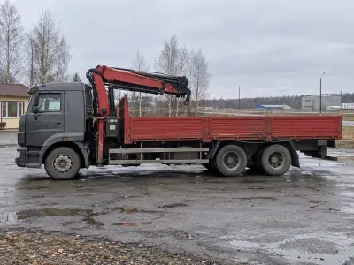 Манипулятор 10 т Новороссийск — Тюмень, фото 3 — сбоку