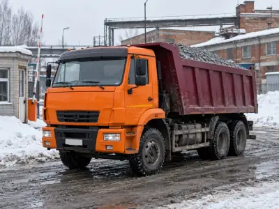 Самосвал 20 т Санкт-Петербург — Владивосток, фото 2 — с другой стороны