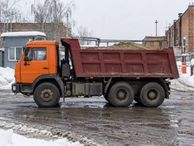 Самосвал 20 т Санкт-Петербург — Владивосток, фото 3 — сбоку
