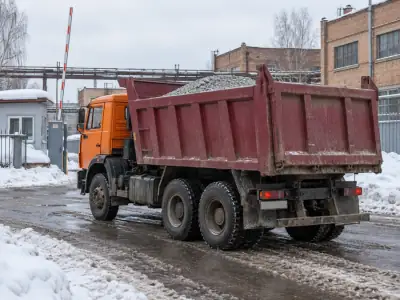 Самосвал 20 т Санкт-Петербург — Владивосток, фото 4 — сзади