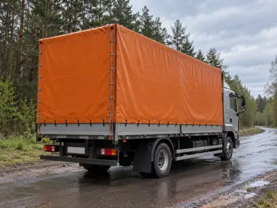 Тентованная фура 10 т Челябинск — Тольятти, фото 4 — сзади