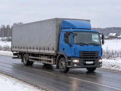 Тентованная фура 10 т Новороссийск — Тюмень, фото 2 — с другой стороны