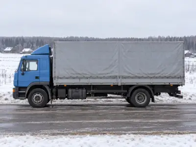 Тентованная фура 10 т Новороссийск — Тюмень, фото 3 — сбоку